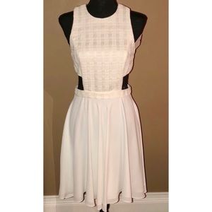 Prose & Poetry Midi White Cutout Dress